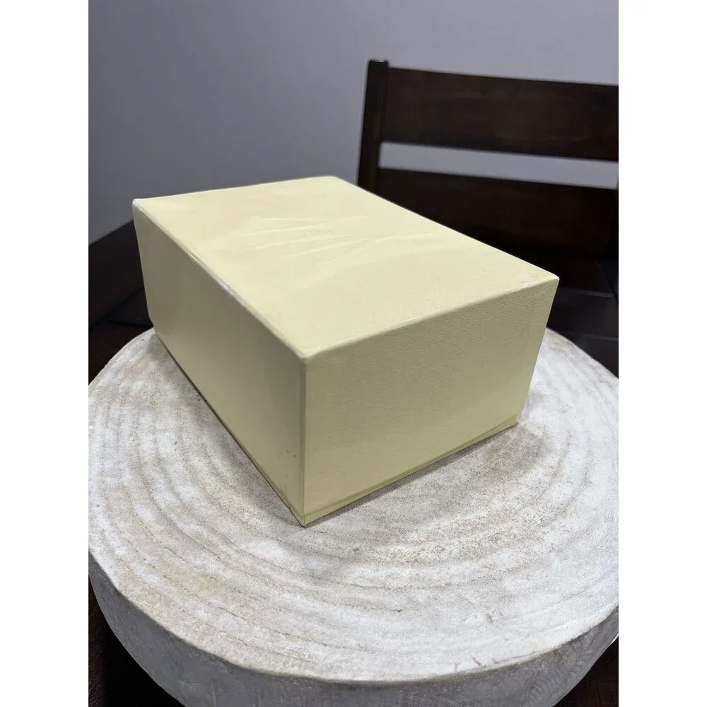 Official Rolex Green Wave Watch Box Oyster M 39139.04 Cream Outer Sleeve Cushion